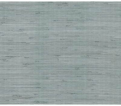 Candice Olson Jute Silver & Aqua Metallic Wallpaper