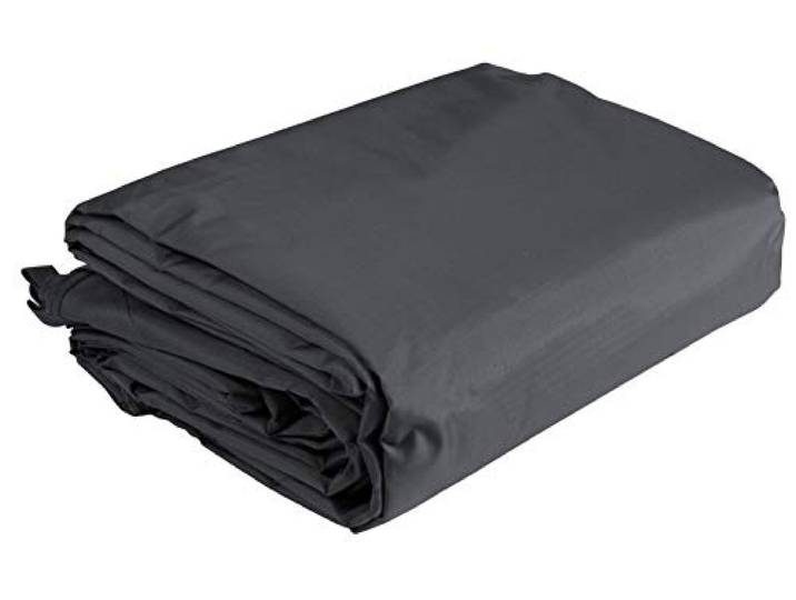 Windhager Multifunktions-Plane Ripstop, Schutzplane Premium, Abdeckplane, Allzweckplane, Zeltplane, 2 x 3m, 120g/m², grau
