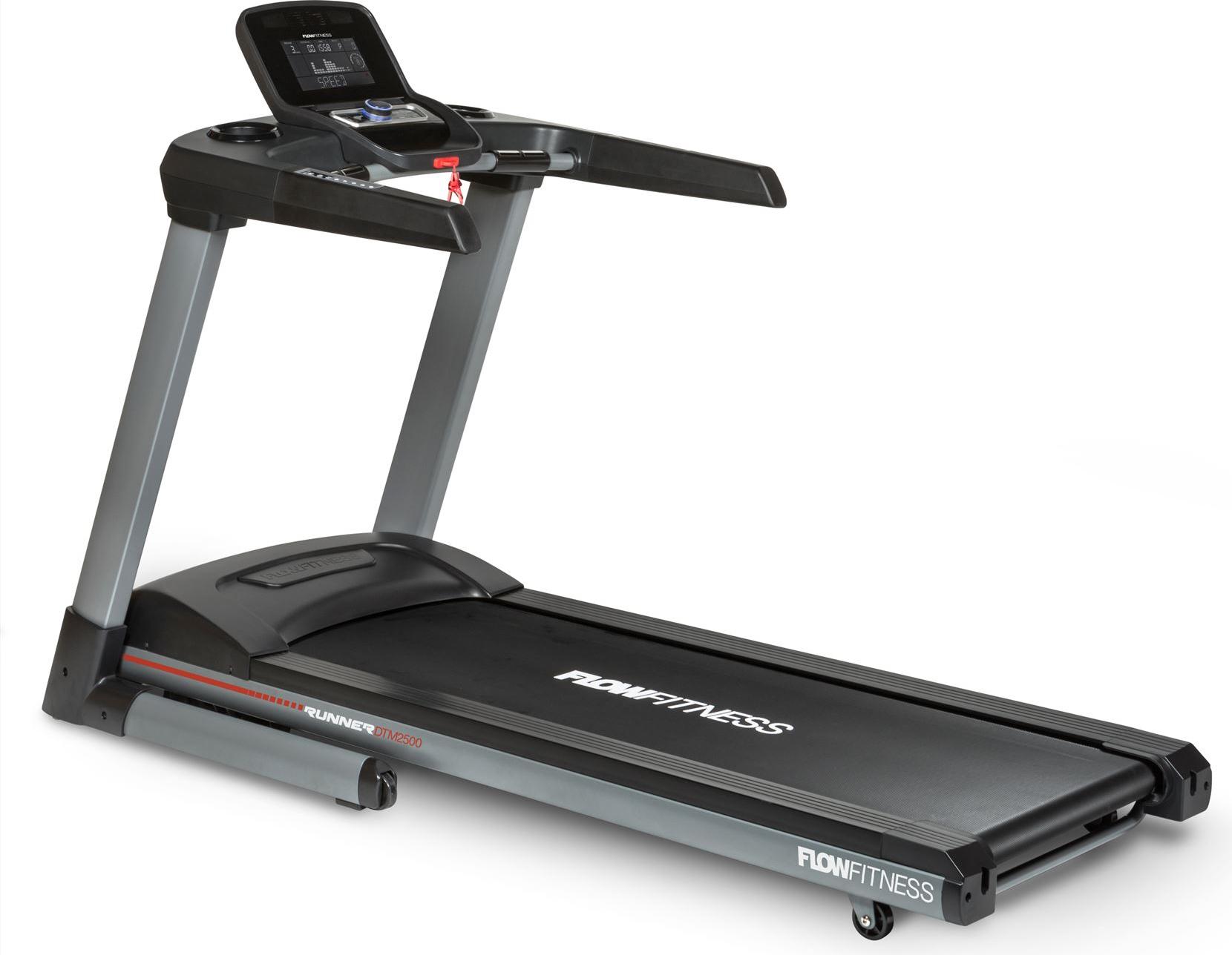 Flow Fitness Runner DTM2500 Laufband mit 15% Steigung und 20 km/h