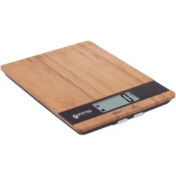 Oromed Kitchen Scale Bambusowa czarny, Küchenwaage, Schwarz