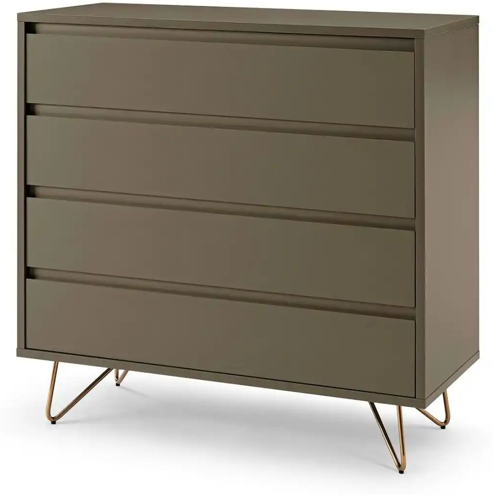 Höffner Kommode   ¦ grau ¦ Maße (cm): B: 90 H: 90
