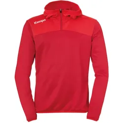 Kempa Emotion 2.0 1/4-Zip Hoodie chilirot/rot M