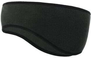 Inspired Finds Warm Fleece Ear Warmer Headband Windproof Sports Earmuffs For Running And Cycling dark Grey