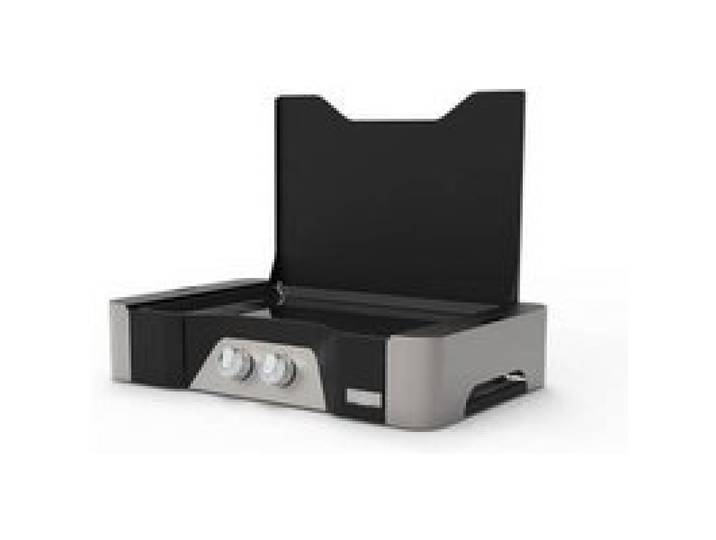 Plancha Exclusive Gaz 260 avec son couvercle