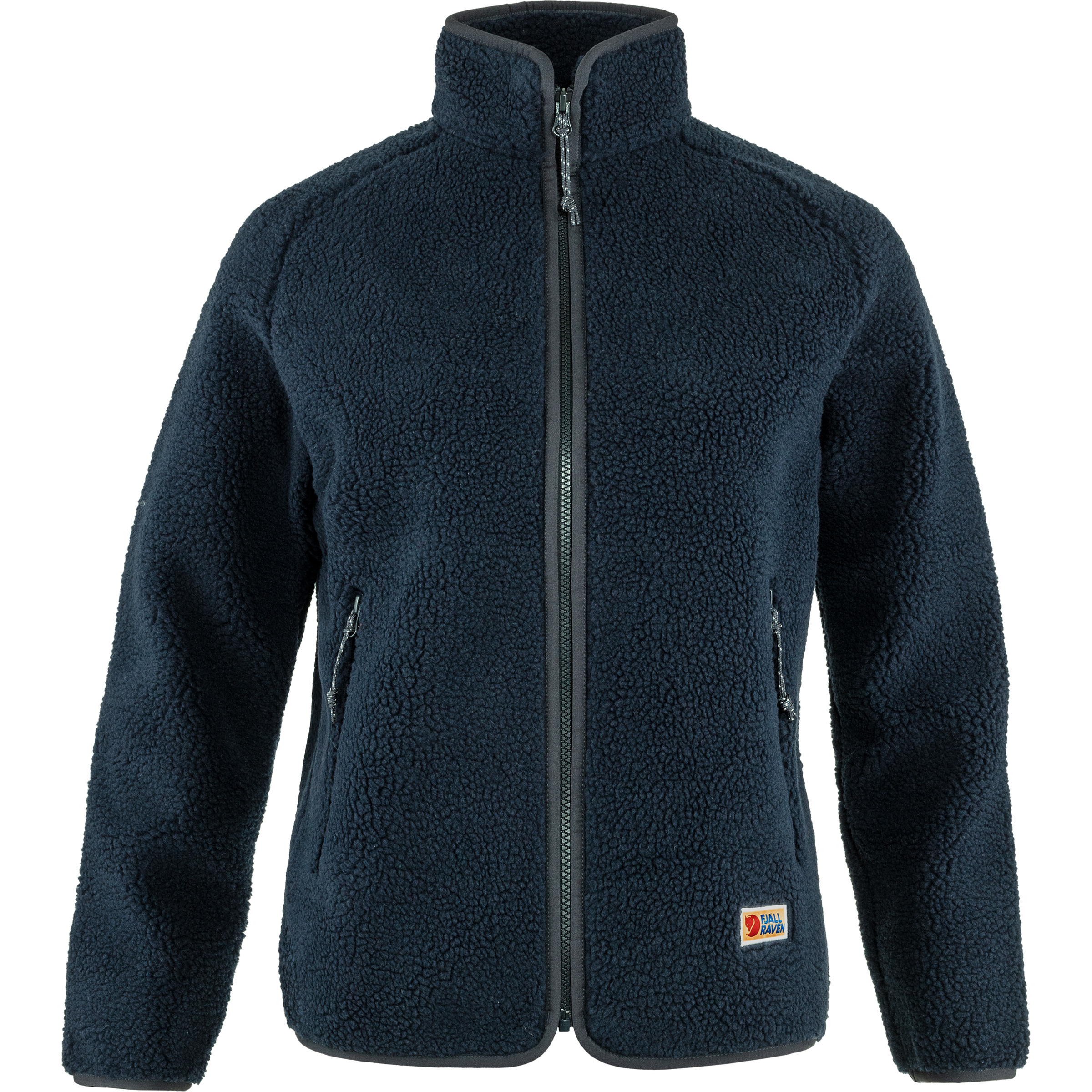 Fjällräven Vardag Pile Fleece Damen Fleecejacke blau Größe XS Camping Widerstandsfähig