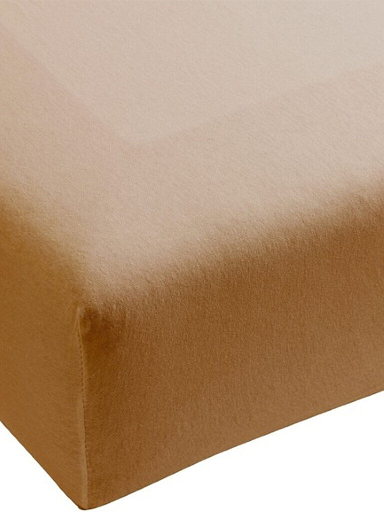 FORMESSE Jersey-Spannleintuch BELLA DONNA  180/200 cm - 200/220cm  Champignon beige EG