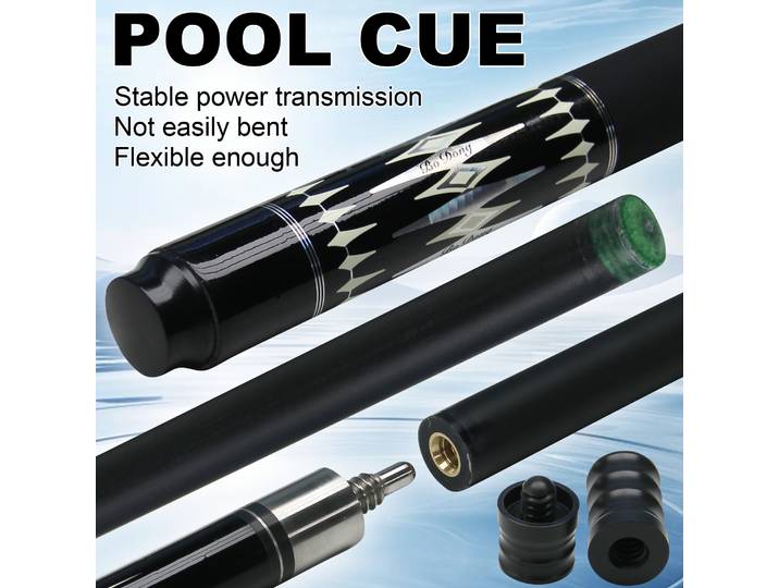 Ensemble de sacs de bâtons de queue de billard professionnels en Fiber de carbone, pointe de 12.5mm, accessoires pour jeux de piscine d'occupation de billard
