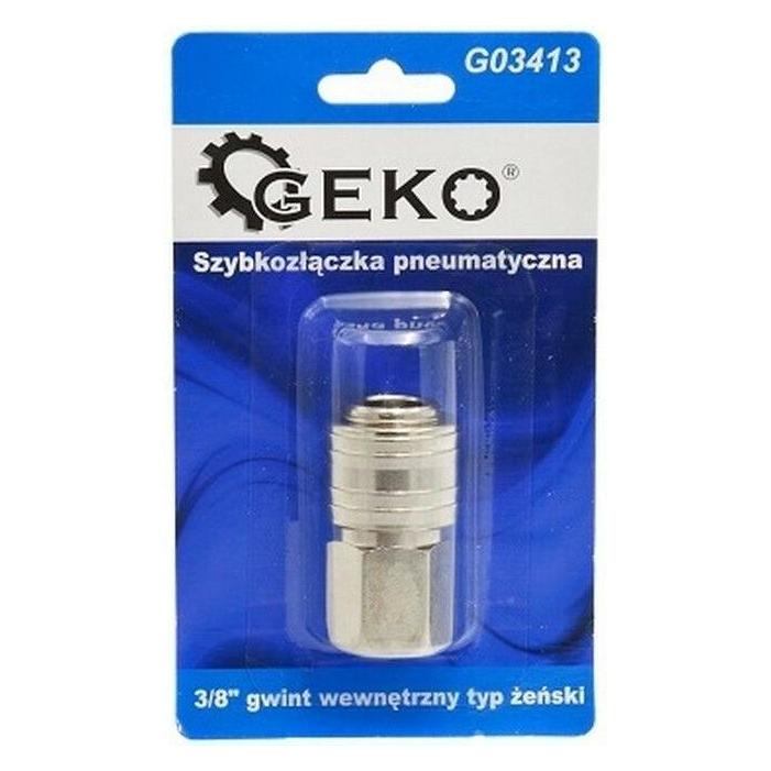 GEKO Pneumatik-Schnellkupplung Innengewinde 3/8 (Kupplung) (G03413)