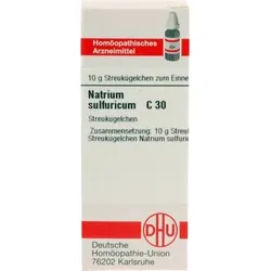 NATRIUM SULFURICUM C 30 Globuli 10 g Globuli
