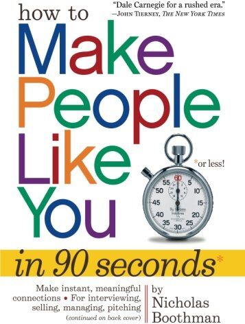 Nicholas Boothman - How to Make People Like You in 90 Seconds or Less! - Preis vom 11.10.2026 15:43:13 h