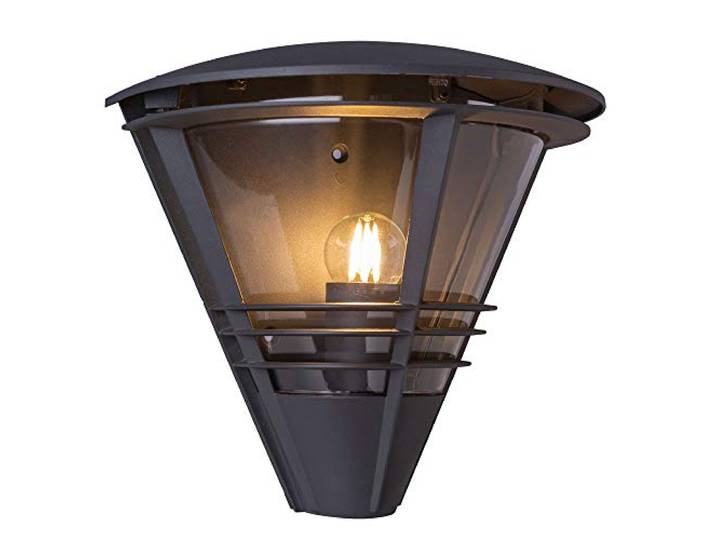 GLOBO Design Außen Bereich Wand Lampe Laterne Grundstück Leuchte Terrassen ALU Lampe 32093A