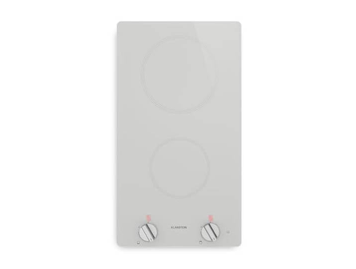 Klarstein Kochheld Plaque Induction 2 Feux - 3500W Boost\, 30cm\, Commande Rotative\, Vitrocéramique\, Indicateur Chaleur Résiduelle\, Sécurité Surchauffe\, Compacte\, Plaque à Induction 2 Feux
