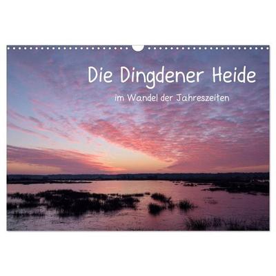 Die Dingdener Heide im Wandel der Jahreszeiten (Wandkalender 2026 DIN A3 quer), CALVENDO Monatskalender