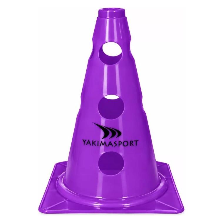 Yakimasport Pachołek z otworami 23 cm Fioletowy (47331127)