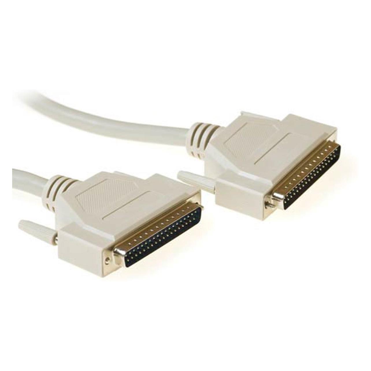 ACT 2 metre Serial 1:1 connection cable 37 pin D-sub male (2 m) (AK4241)