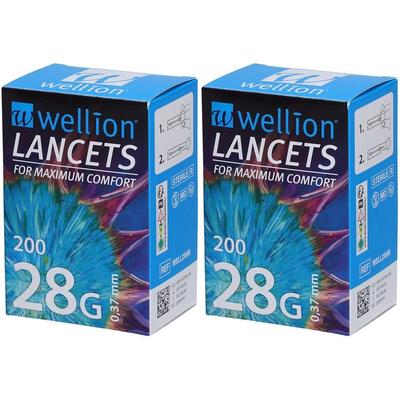 Wellion Lancets 28 G x2 2x200 St Lanzetten