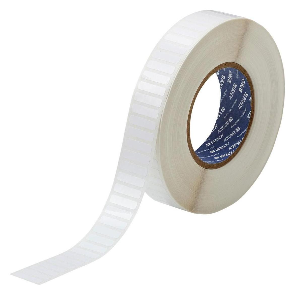 Brady THT-103-423-10, Polyester, Weiss, 25.40 x 6.35 mm, permanent (10000 E.) (30.48 mm) (THT-103-423-10)