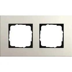 Gira Abdeckrahmen 2fach hellgrau 0212220