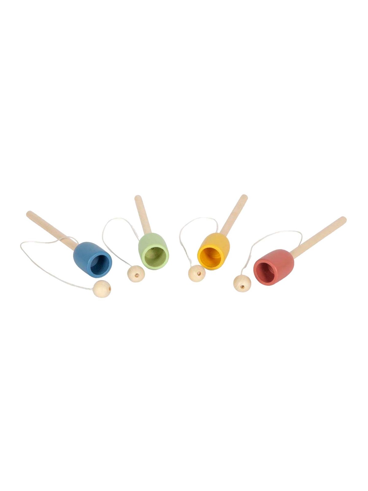 Small Foot - Wooden Catch the Ball Set Set of 4