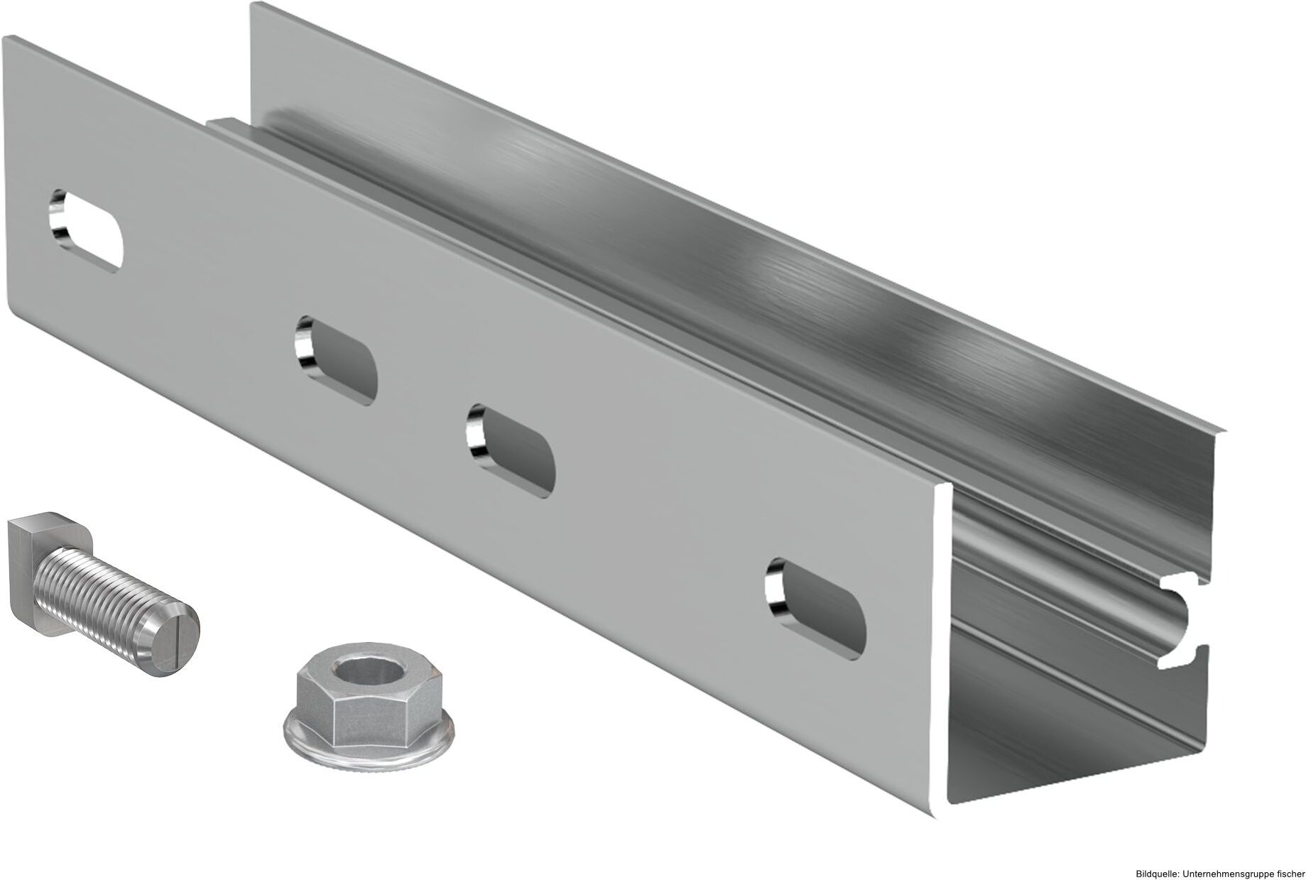 fischerwerke fischer Profilverbinder SolarFish H44, Aluminium