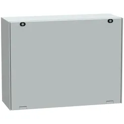 Schneider Electric NSYPLM68G Landscape (Horizontal) Polyestergehäuse monobloc H636xB847xT300mm IP66, IK10, RAL 7035