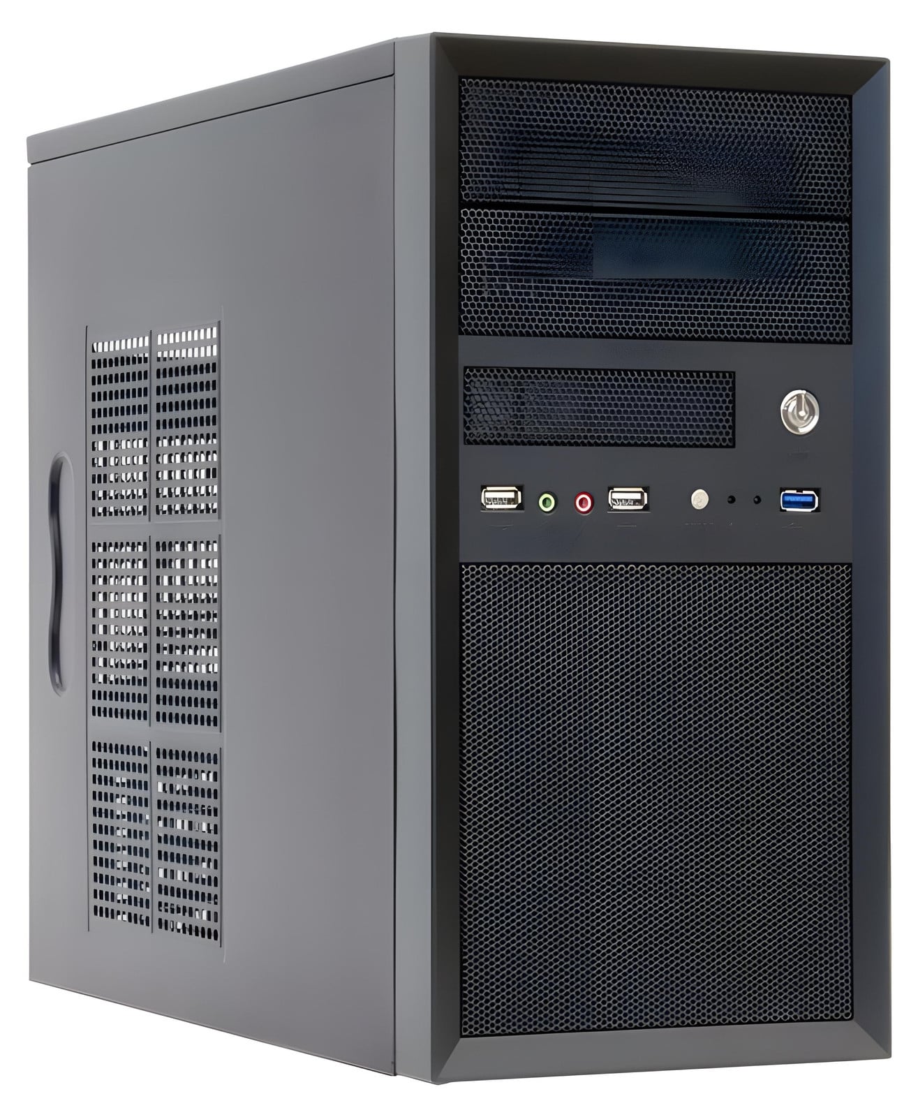 Chieftec CT-01B-350GPB mATX computerbehuizing met 350W voeding