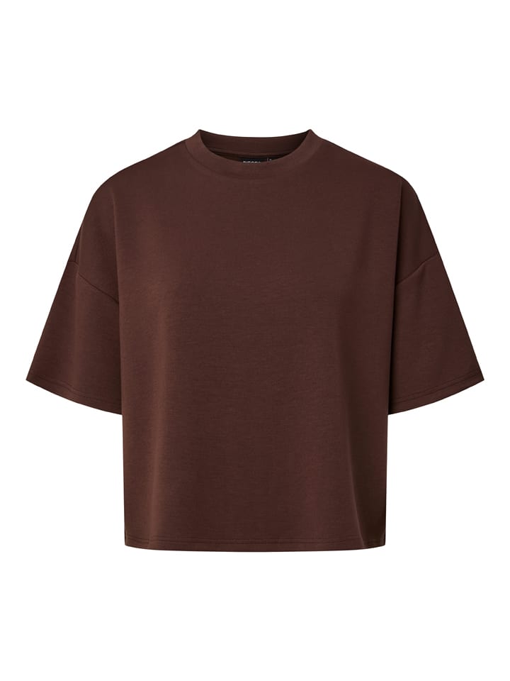 Pieces Shirt in Braun - M