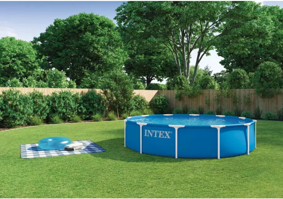 Intex PISCINA FRAME CM 366X76, POMPA FIL, I,1