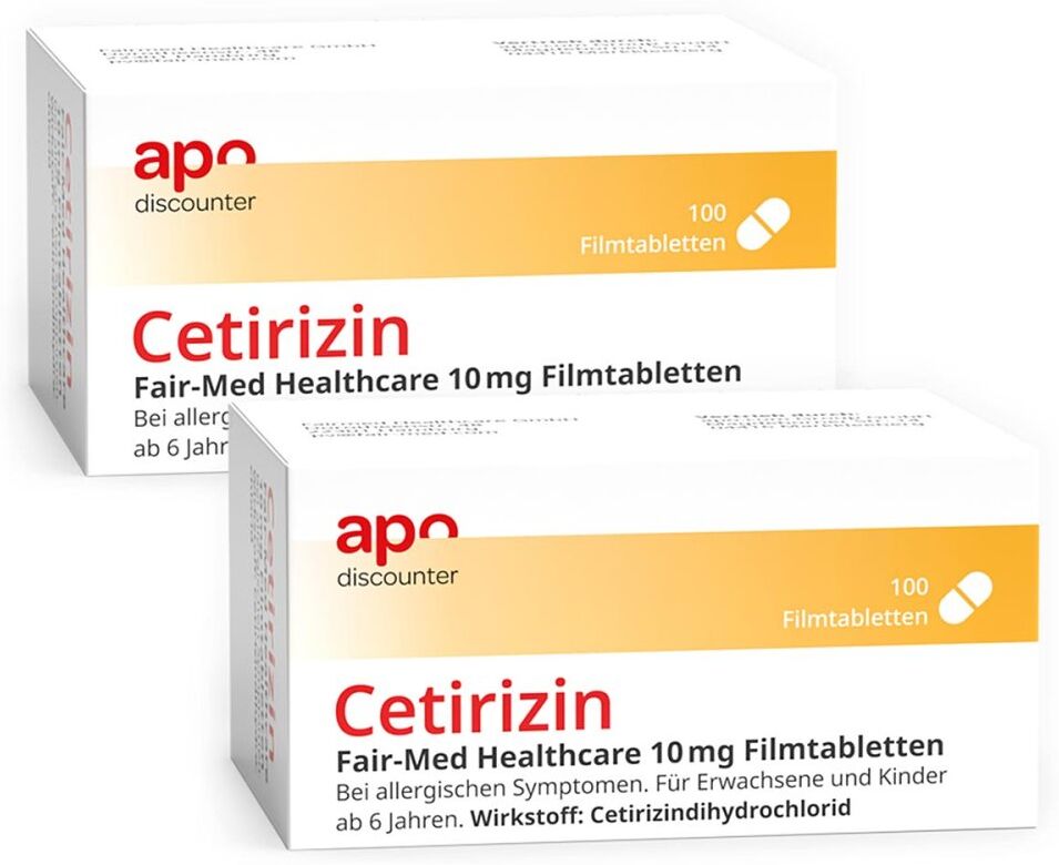 Cetirizin 10 mg von apodiscounter
