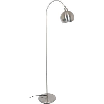SALESFEVER Stehlampe "Pepe", silber (edelstahlfarben), 1, Ø 20cm H: 153cm, Leuchten, Gestell aus Metall, Stehlampe
