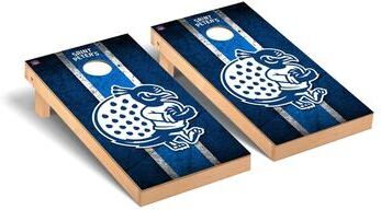 Skip's Garage Saint Peters Peacocks Vintage Cornhole Board Set