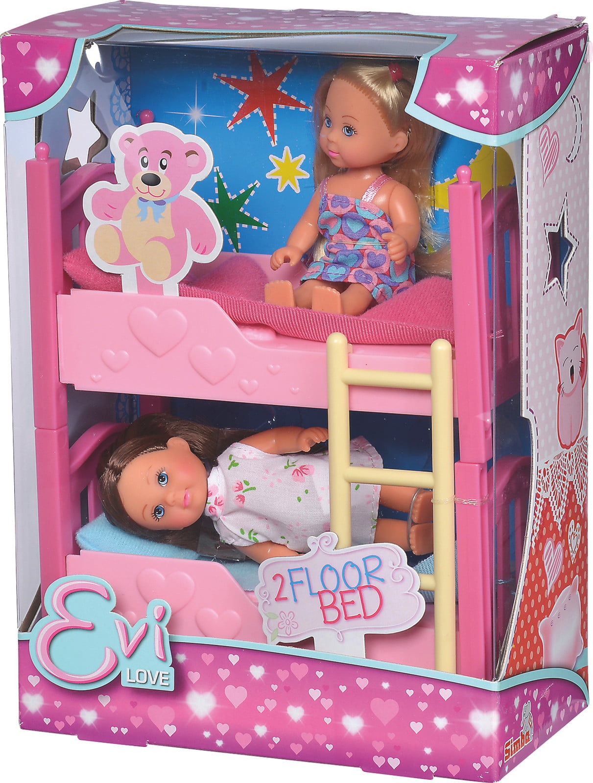 Simba Toys Evi Love 2-persoons bed