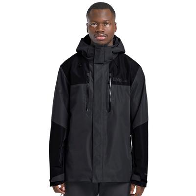 Funktionsjacke JACK WOLFSKIN "JASPER 2L JKT M", Herren, Gr. S (48), grau (phantom), Obermaterial: 100% Polyester. Futter: 100% Polyester, Jacken Funktionsjacke, mit TEXAPORE 2L, atmungsaktiv, winddicht, wasserdicht