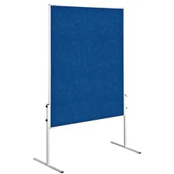Legamaster Moderationstafel »ECONOMY« Filz blau, 194 cm