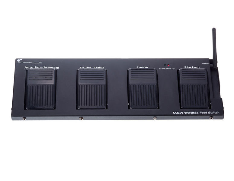 Stairville CLB8 Compact LED Bar 8 Bundle nero