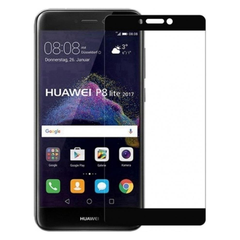 Screenguard Huawei P8 Lite 2017 Full Screen Panzerglas Schutzfolie 2.5D 9H (Huawei P8 Lite (2017)) (00022876)