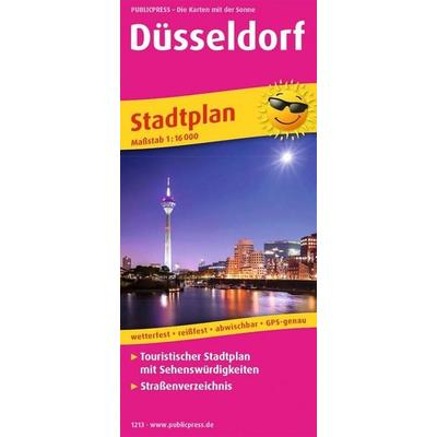 Publicpress Stadtplan Düsseldorf 1:16.000, Sonstige von , KOMPASS Freytag & Berndt, 978-3-96132-213-8
