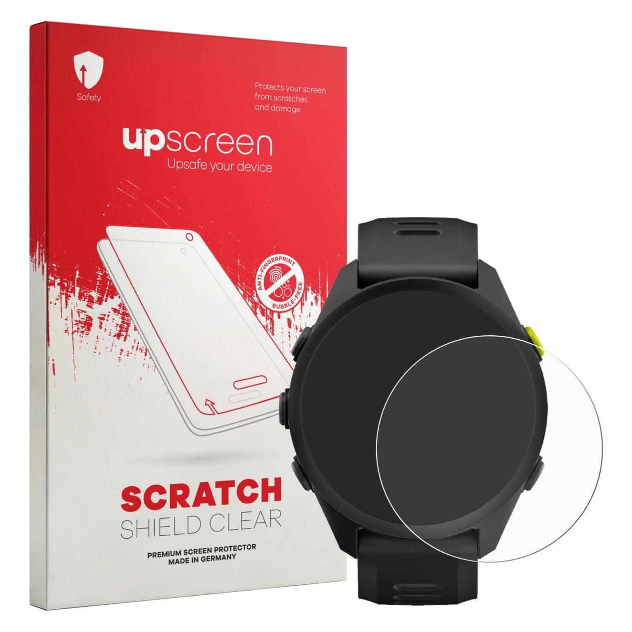 upscreen Schutzfolie für Garmin Forerunner 70 Displayschutz Displayschutzfolie Folie Klar Transparent (2863364)