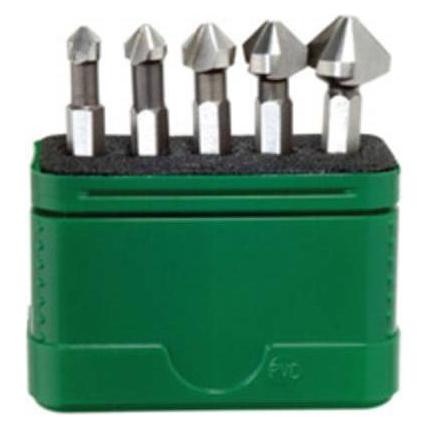 Wiha Kegelsenker-Set 5teilig 6.3 mm (28027)