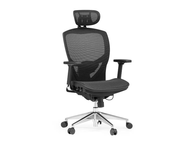 VENUS ONE - High End Bürostuhl Schwarz