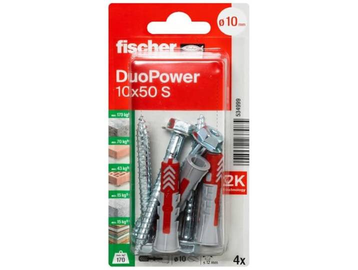 Fischer 534999 Duopower blister 10x50 S K Nv