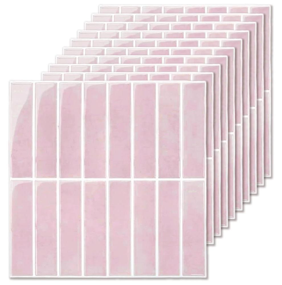 10 stuks 3D Peel & Stick tegelstickers voor keuken en badkamer