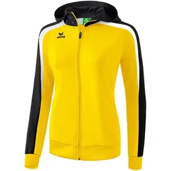 erima Liga Line 2.0 Trainingsjacke mit Kapuze Damen yellow/black/white 46