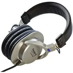 Roland RH-200S (Kabelgebunden), Kopfhörer, Schwarz, Silber