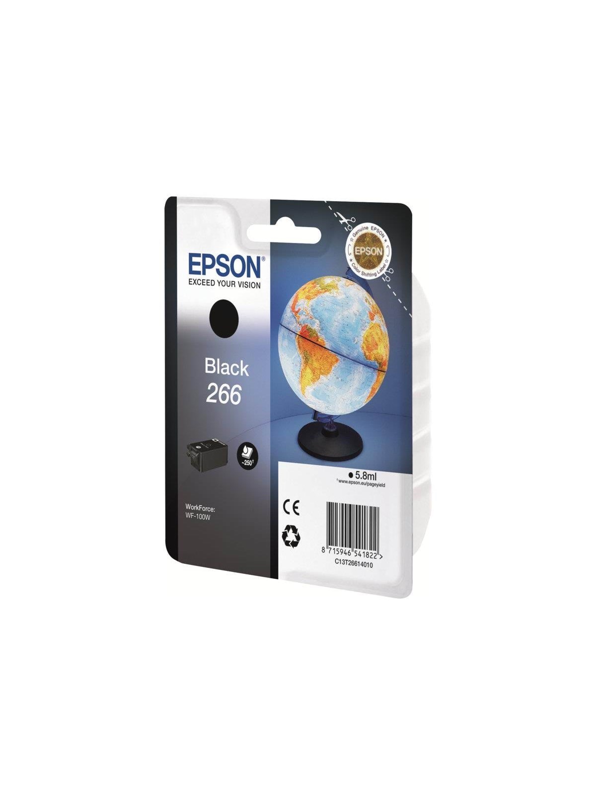 Epson 266 / C13T2661 - Black Ink
