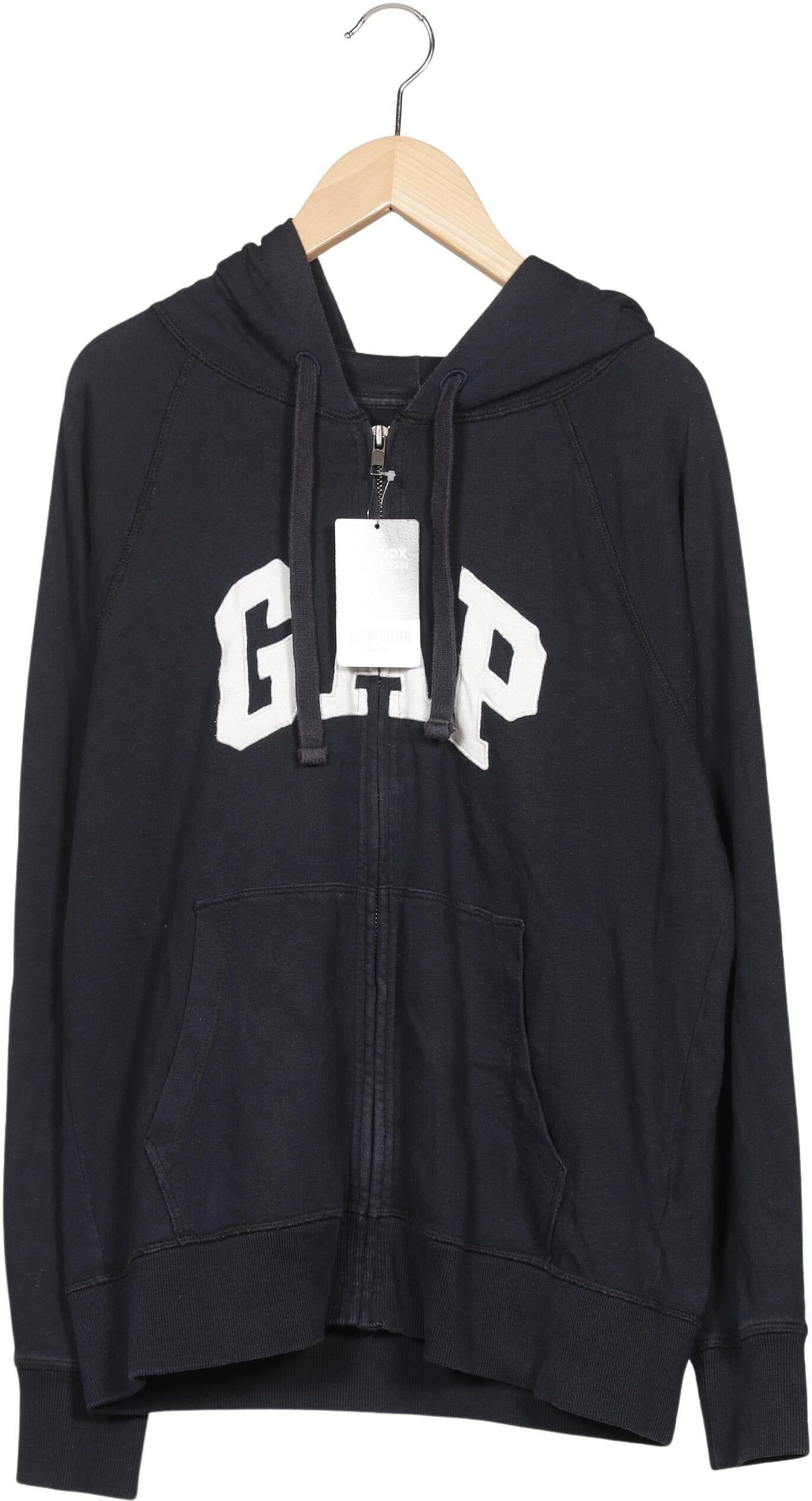 GAP Damen Kapuzenpullover, Marineblau, Gr. S, Baumwolle - Second Hand