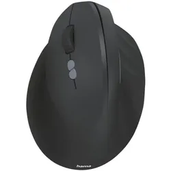 Hama Ergonomische Maus »EWM-600L« schwarz, 8.6x7.1x11.5 cm