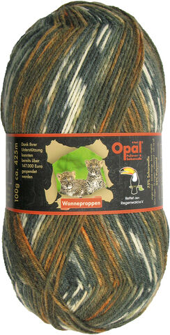 Opal Sockenwolle "Regenwald – Wonneproppen"