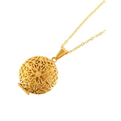 Kettenanhänger LADY, gold (goldfarben), Schmuckanhänger, Damen, Kettenanhänger