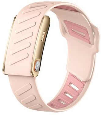 Inspired Deals KR96 Pro Screenless Smart Bracelet With Health Monitoring Sports Fitness Band Bluetooth 5.3 pink